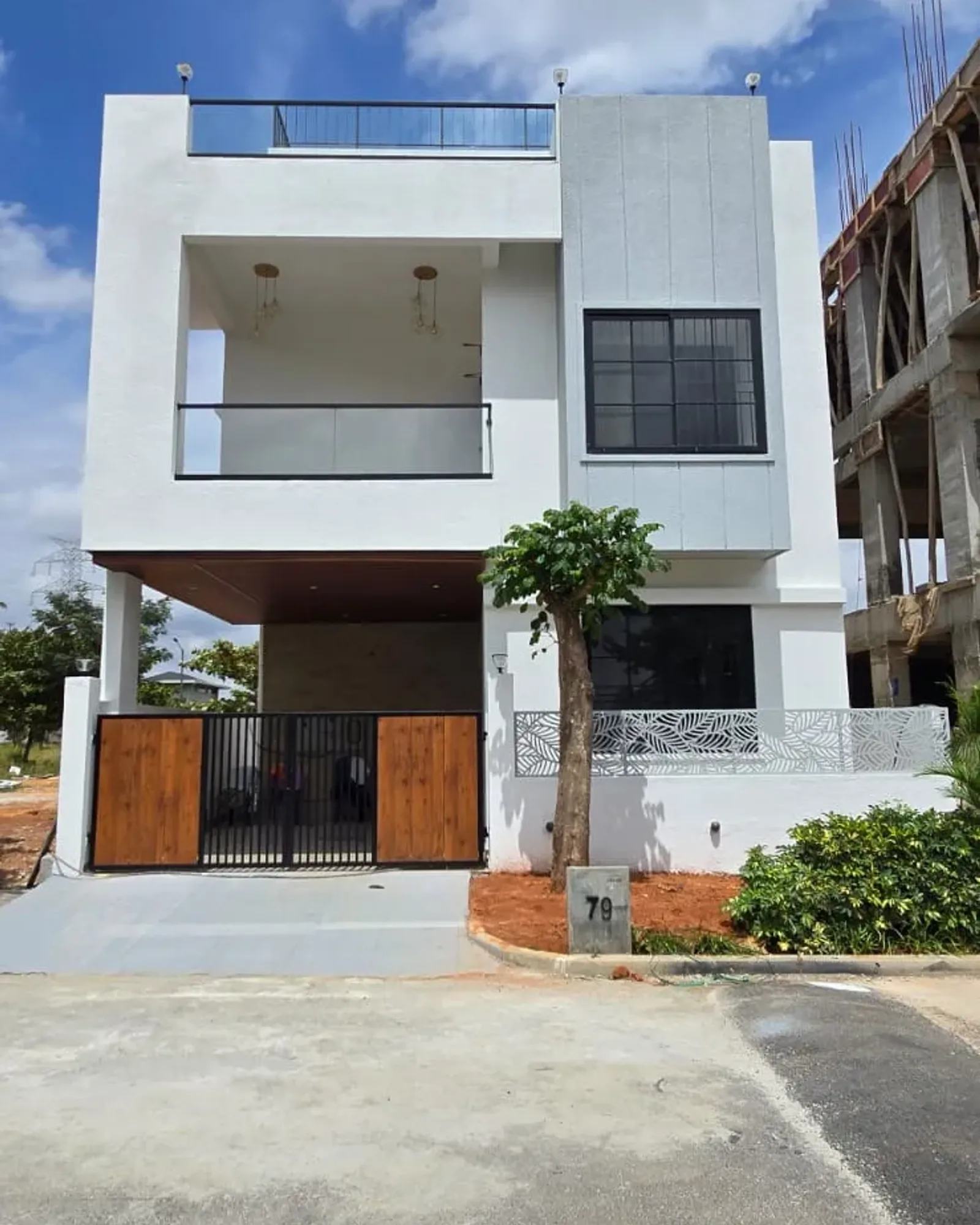 Completed residential home by PlinthFlow, Vinny's Abode in Bangalore